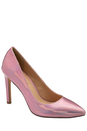 Ravel Pink Stiletto Heel Court Shoes