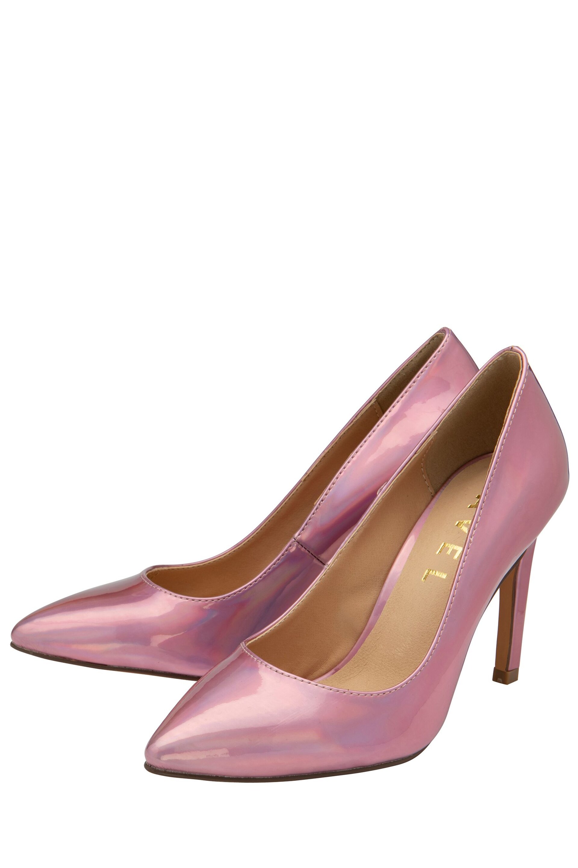Ravel Pink Stiletto Heel Court Shoes - Image 2 of 4