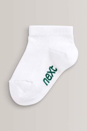 White Cotton Rich Trainer Socks 7 Pack