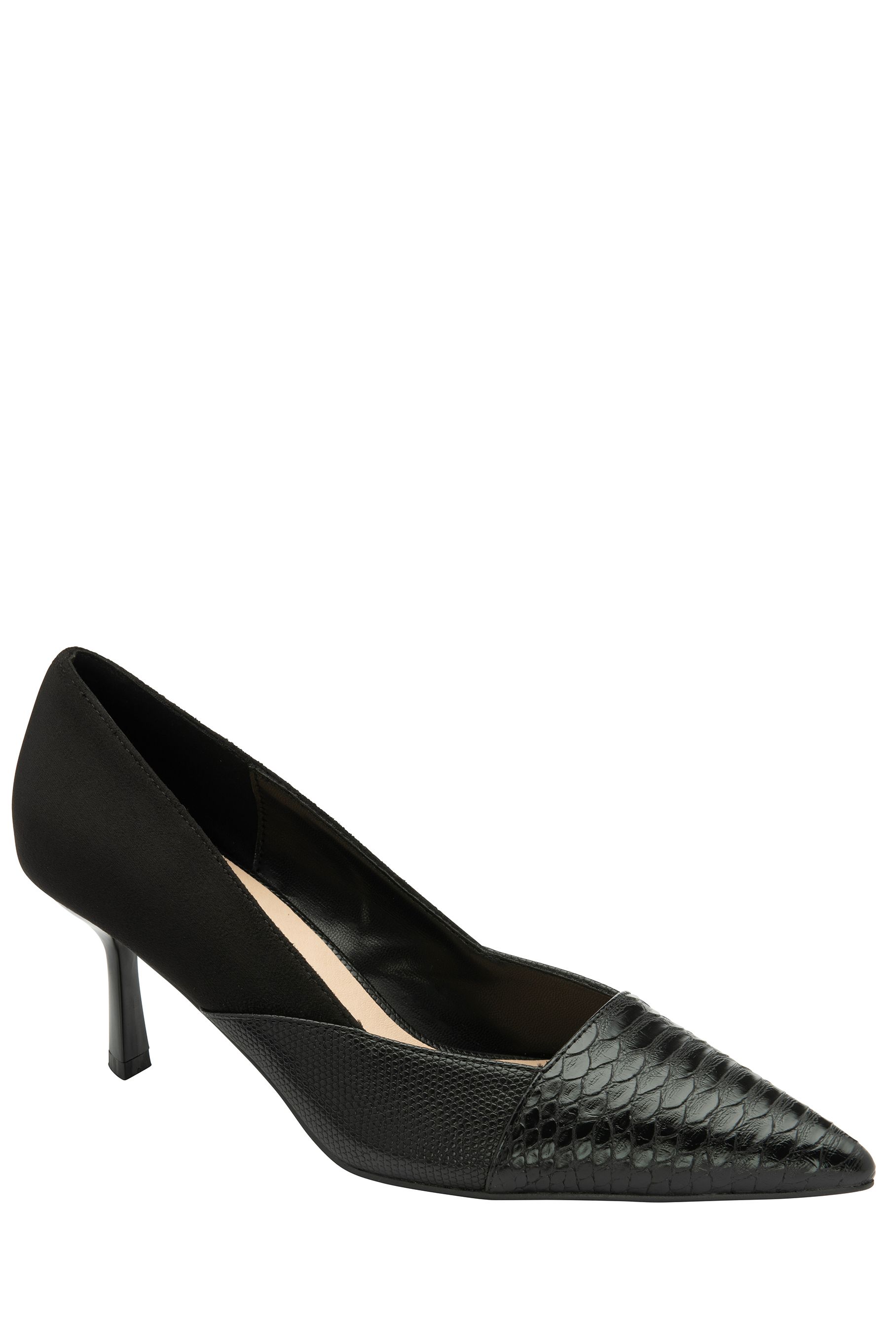 Buy Ravel Black Pointed Toe Court Shoes from Next Gibraltar