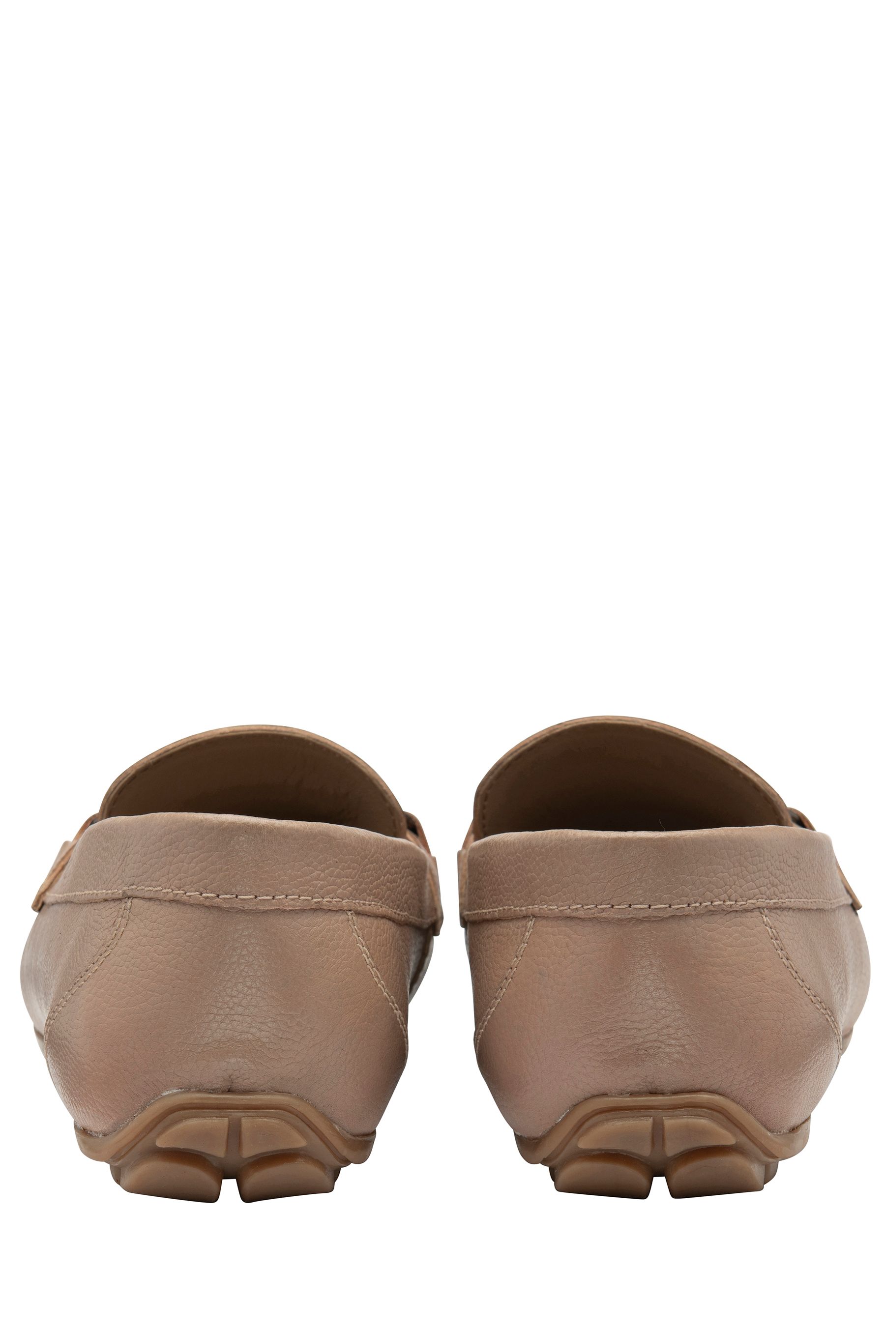 Buy Ravel Nude Leather Driving Shoes Loafers from Next France