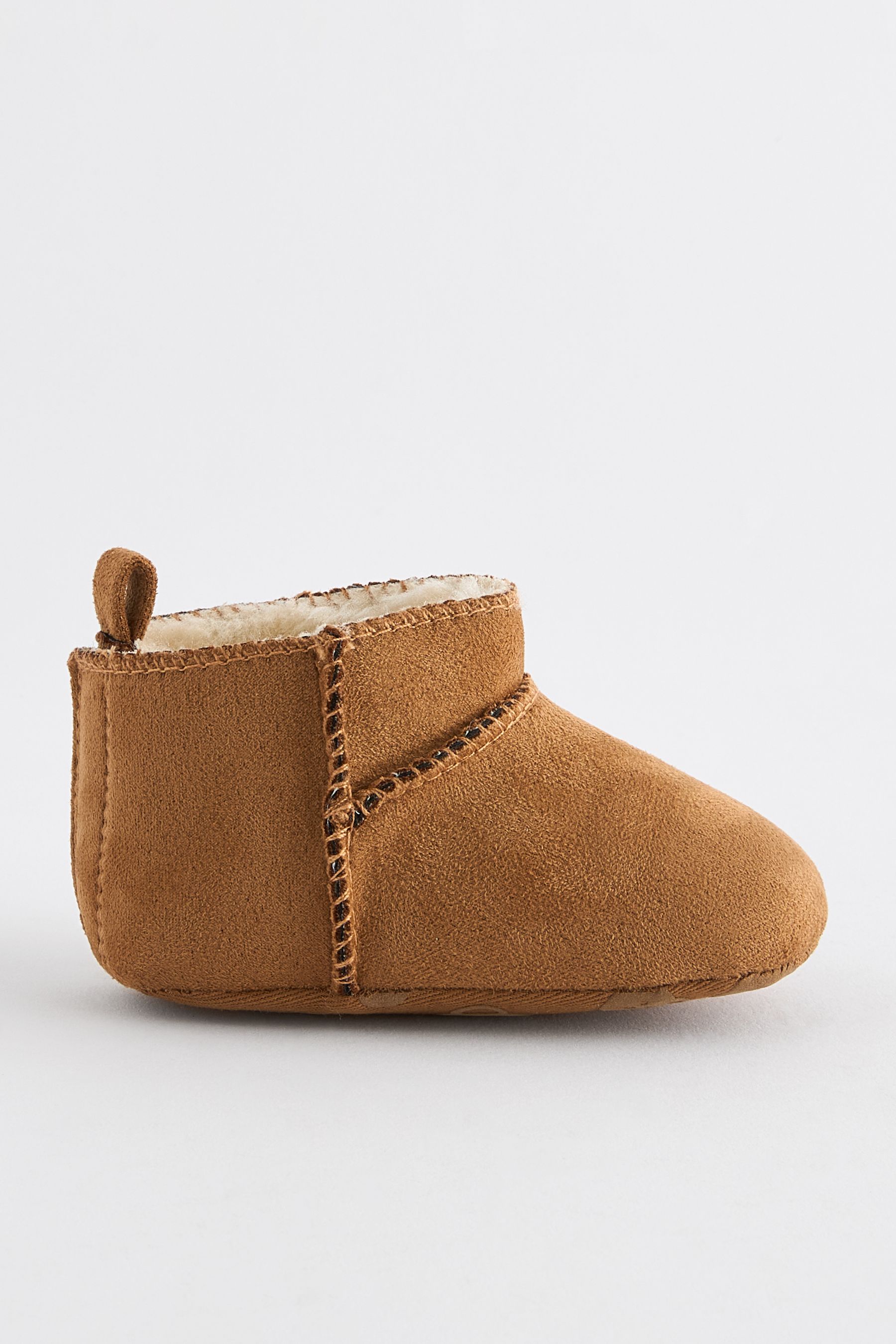 Buy Tan Brown Warm Lined Baby Pull On Boots 0 2mths from Next Canada