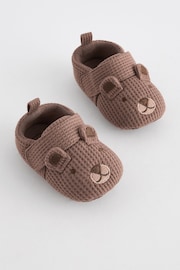 Brown Bear Slip-On Baby Shoes (0-2mths) - Image 3 of 7