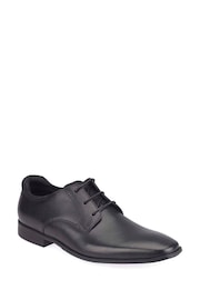 Start-Rite Black Leather Academy Smart School Shoes - Image 2 of 12