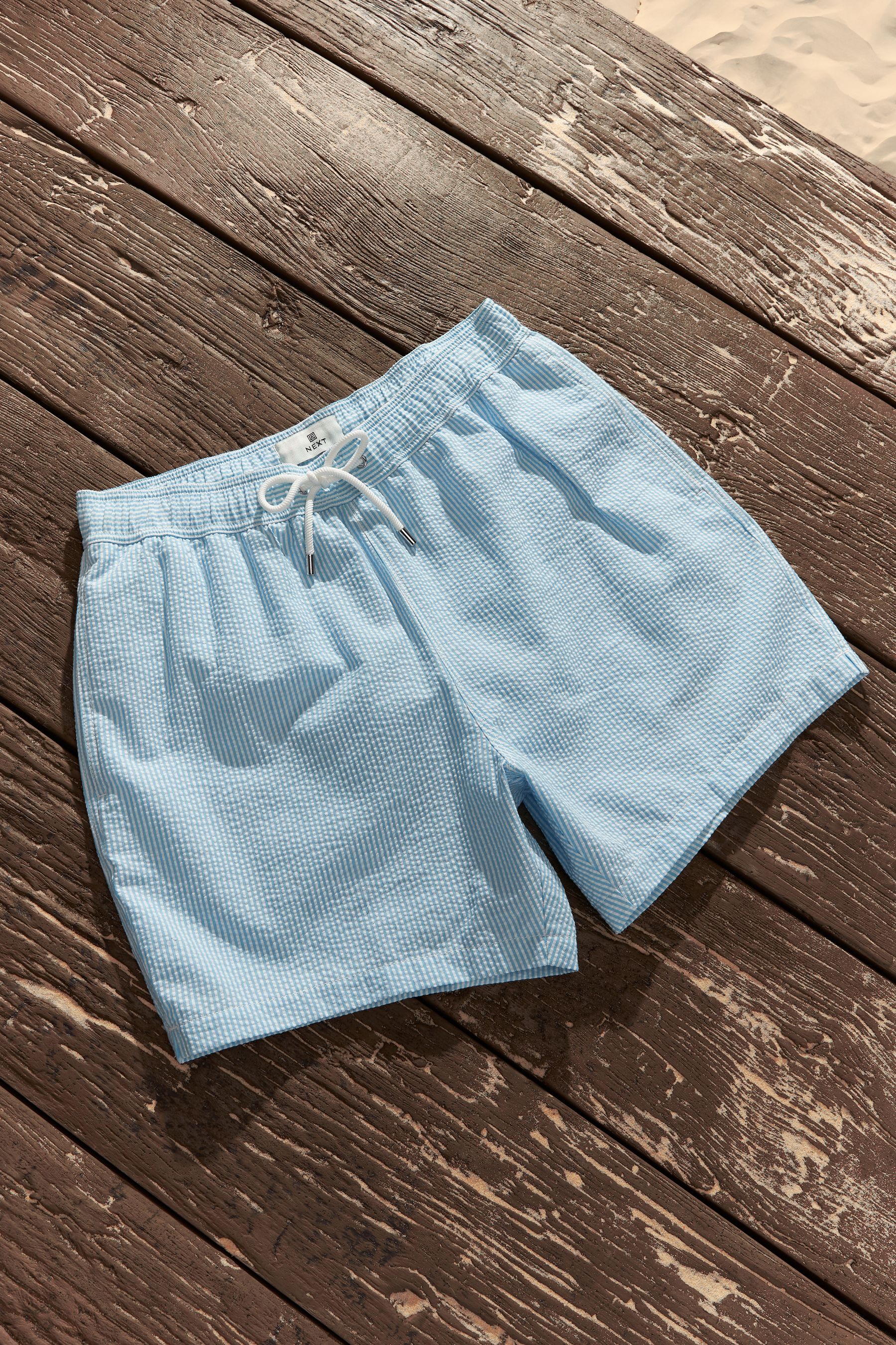 Mens seersucker swim shorts best sale