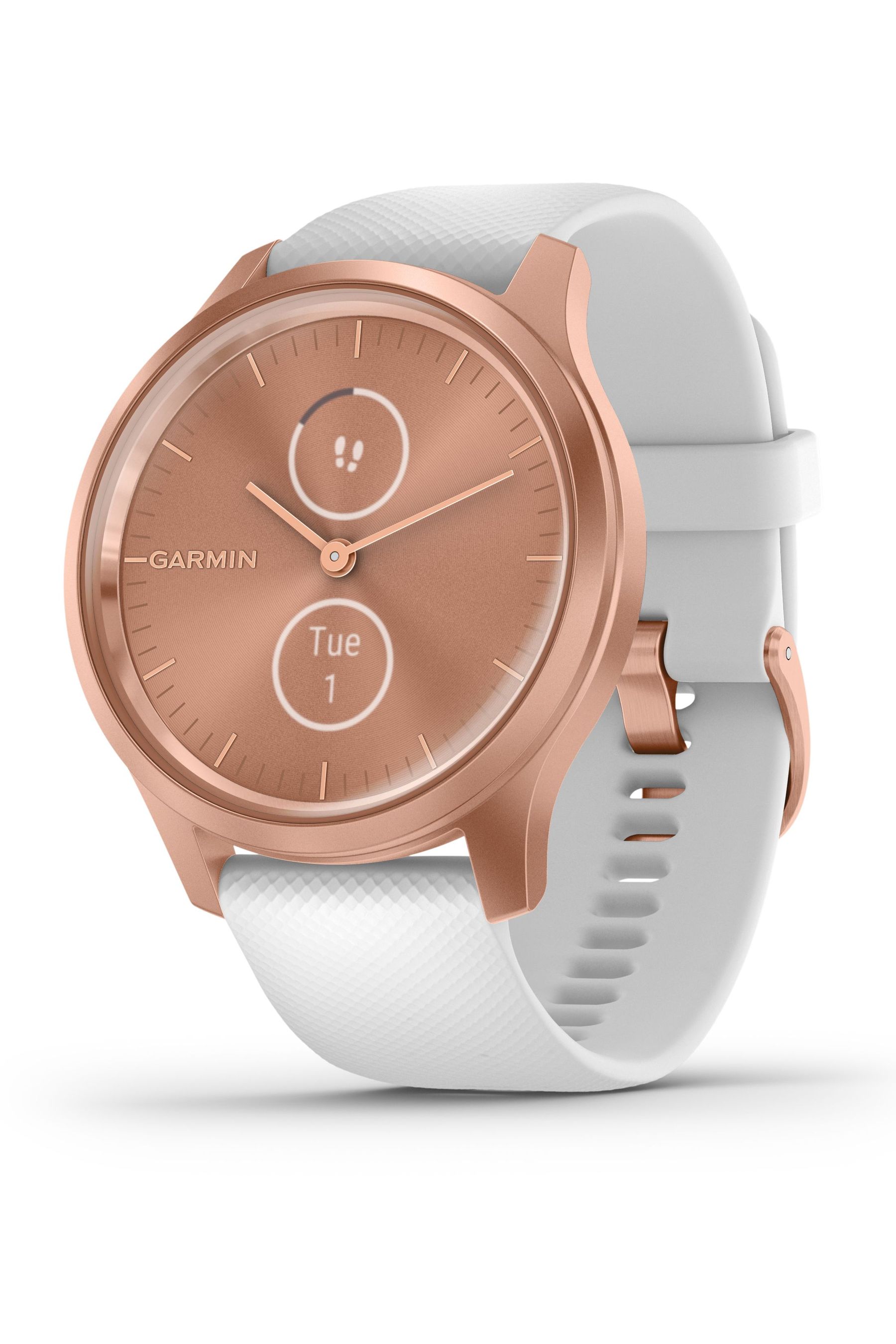 Garmin vivoactive white rose outlet gold
