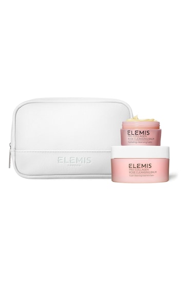 ELEMIS Pro-Collagen Rose Cleansing Balm Home & Away Duo (worth £42.5)
