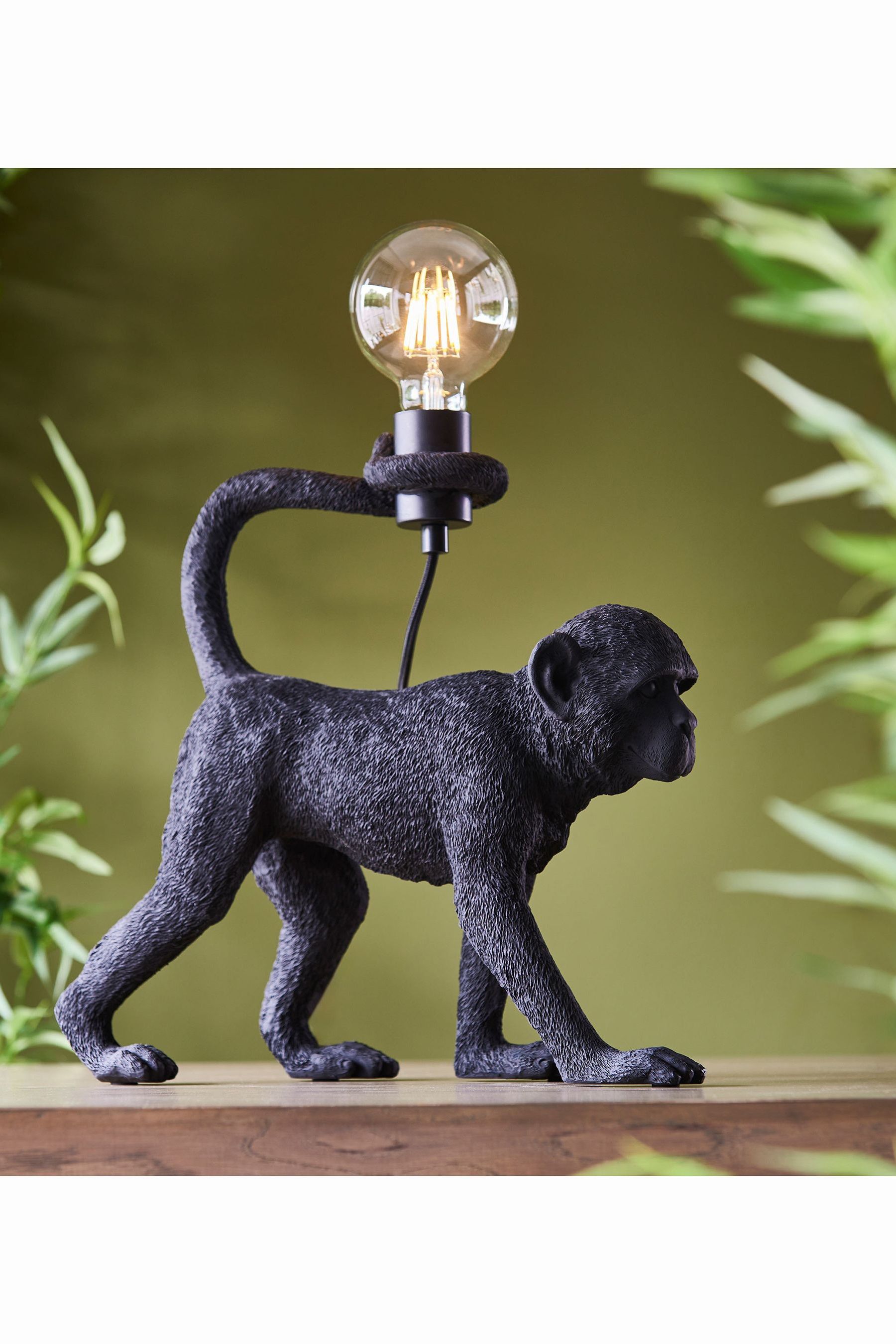 Monkey lamp shop next