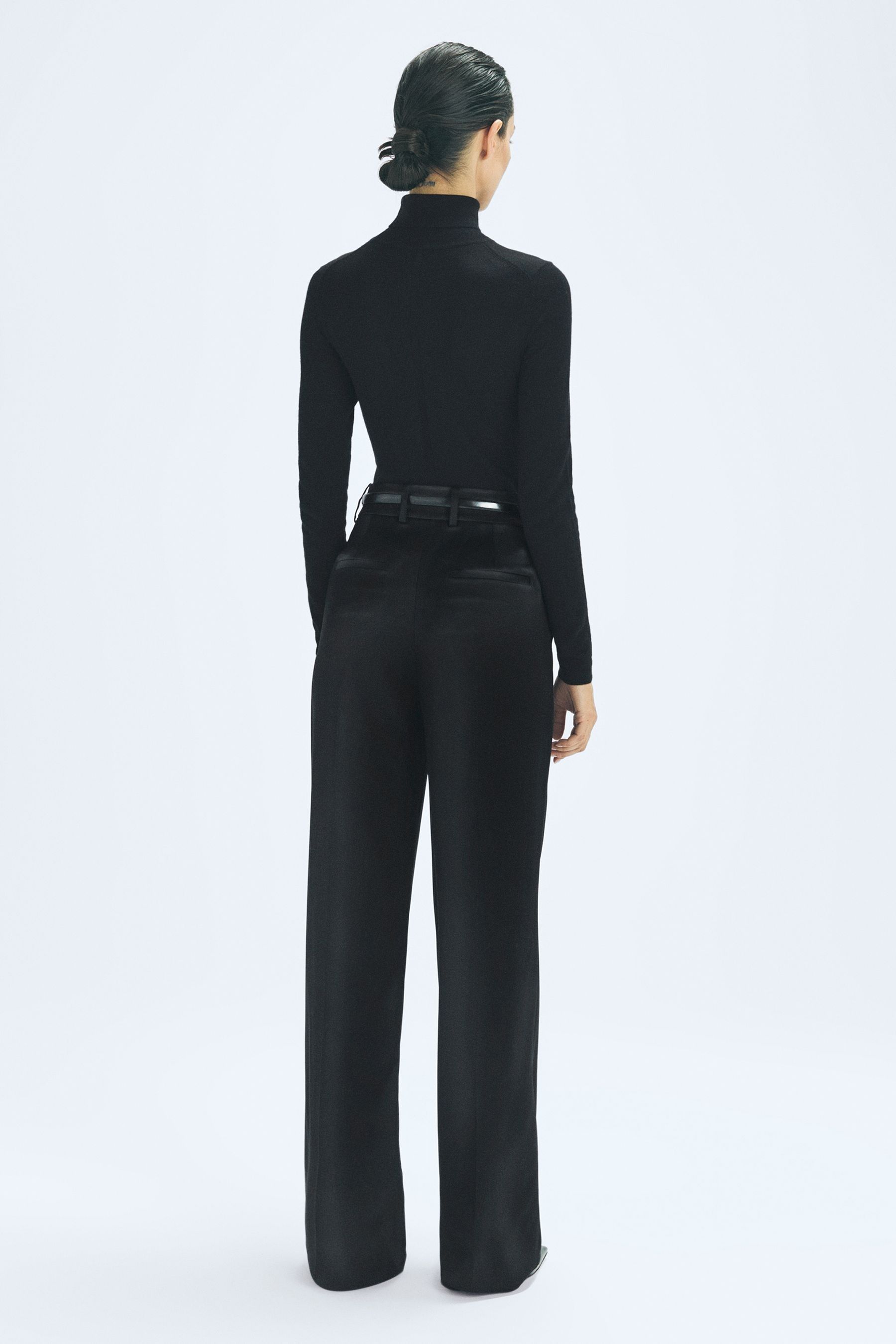 Reiss carrie leather leggings discount