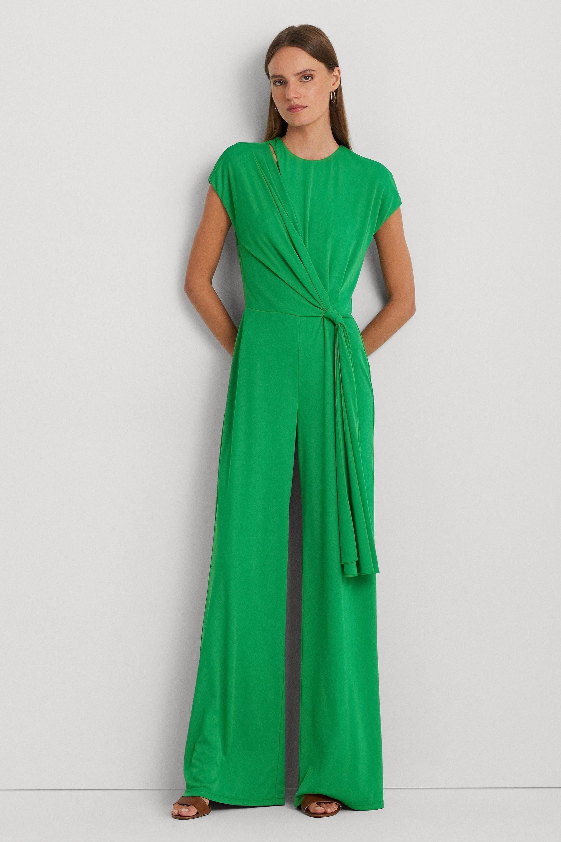 Lauren ralph lauren wide leg jumpsuit outlet