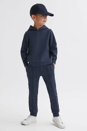 Reiss Eclipse Blue Premier Senior Drawstring Jersey Joggers - Image 3 of 5