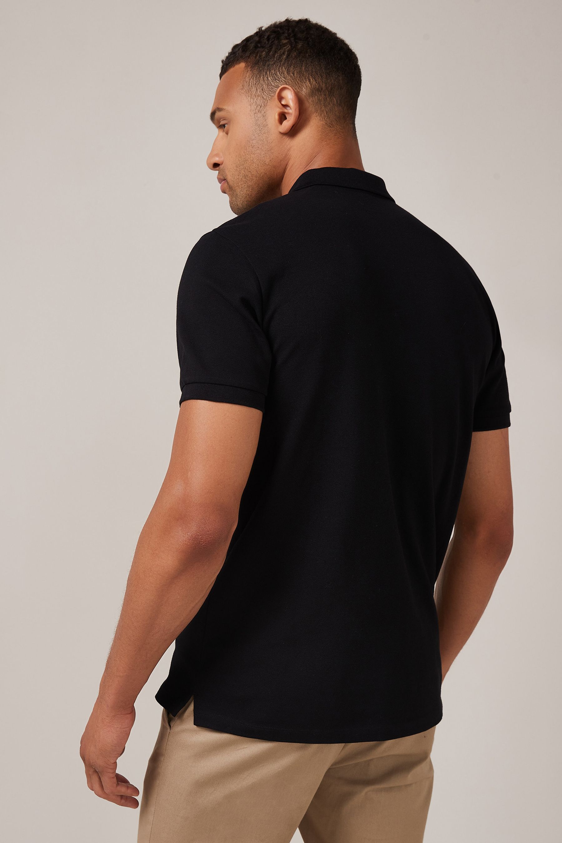 Next black polo cheap