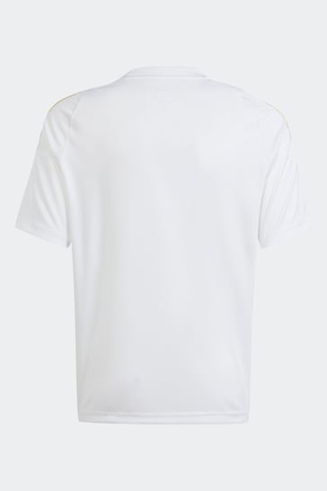 adidas White/Blue Pitch 2 Street Messi Training Jersey T-Shirt