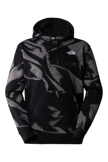 The North Face Grey Essential Print Hoodie