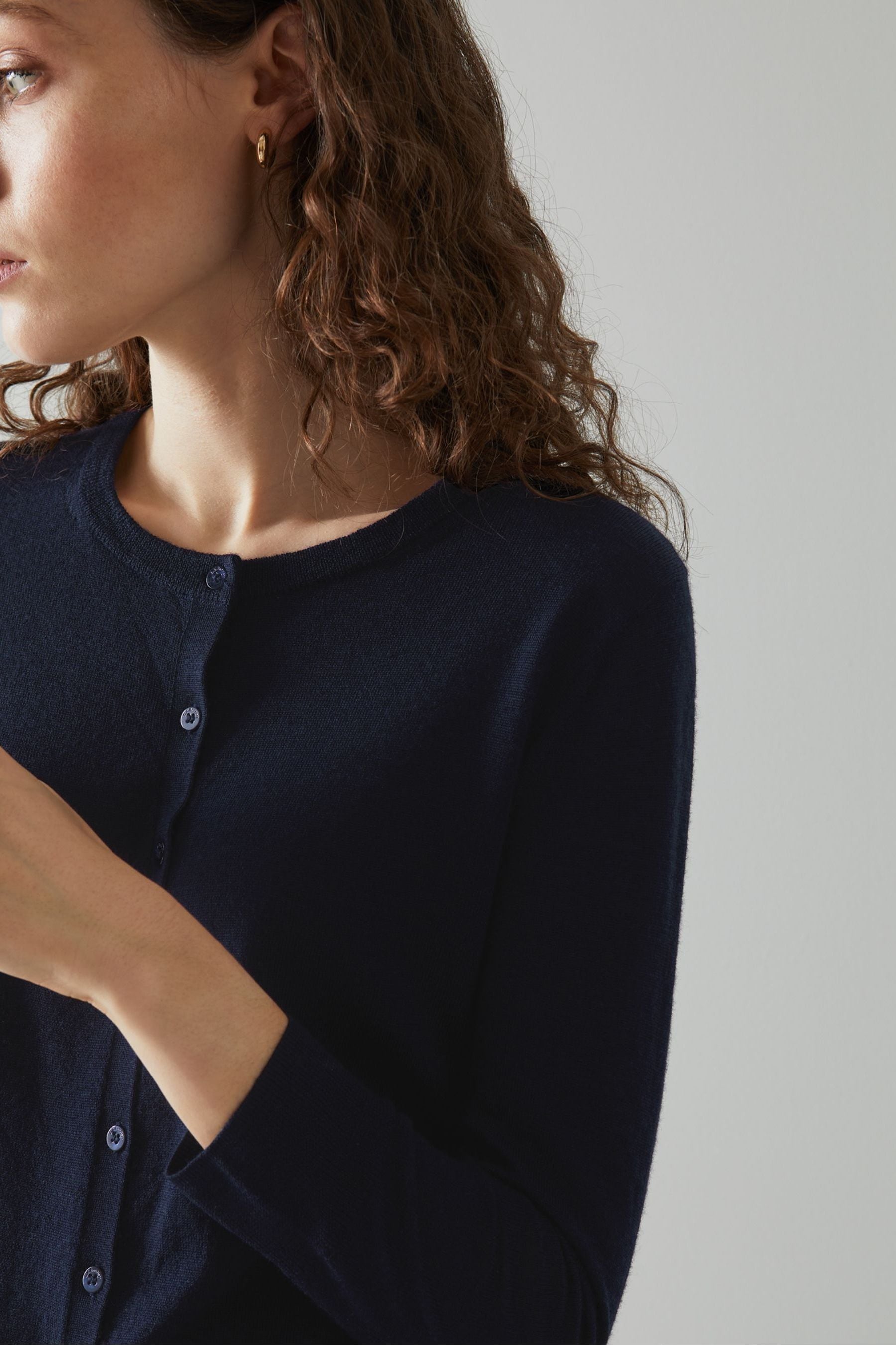 Lk bennett bonnie cardigan top