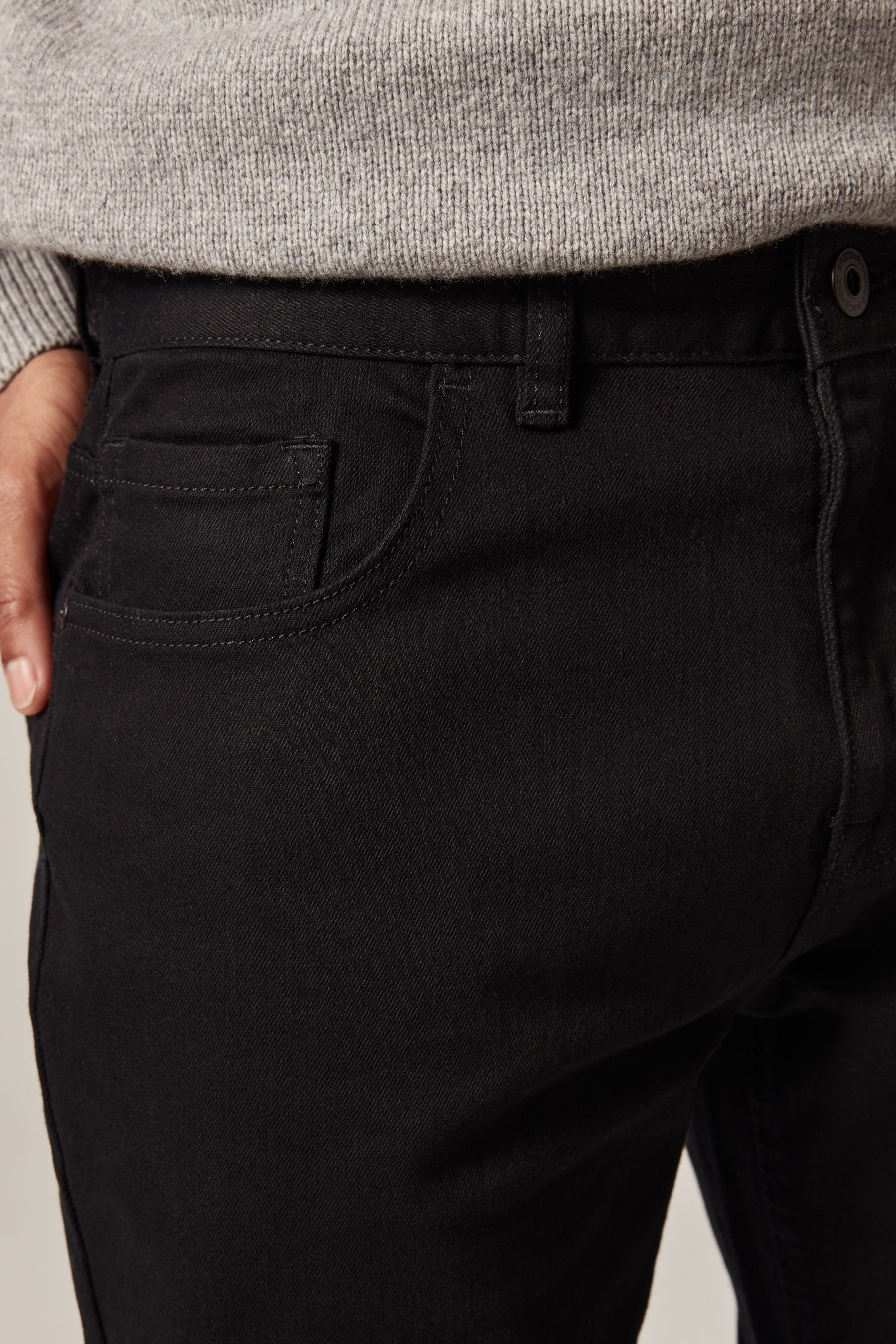 Solid jeans store