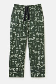 Joules Stella Green Cotton Pyjama Bottoms - Image 6 of 6