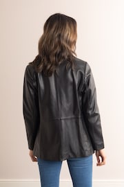 Lakeland Leather Bleestone Leather Black Blazer - Image 2 of 9