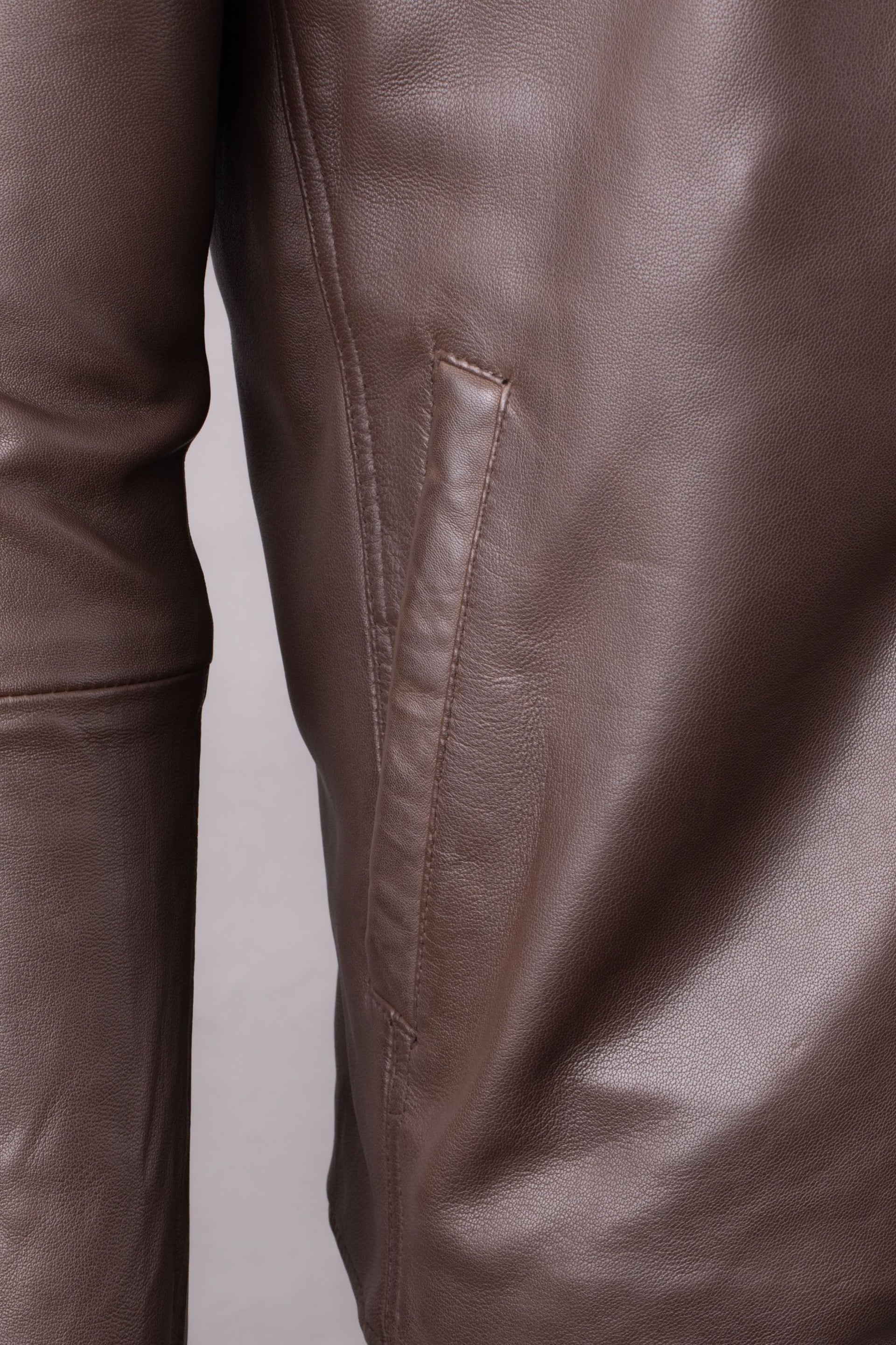 Lakeland Leather Brown Corby Leather Jacket - Image 9 of 9