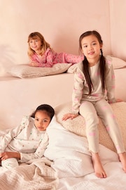 Red/Pink 3 Pack Rib Pyjamas (9mths-16yrs) - Image 3 of 9