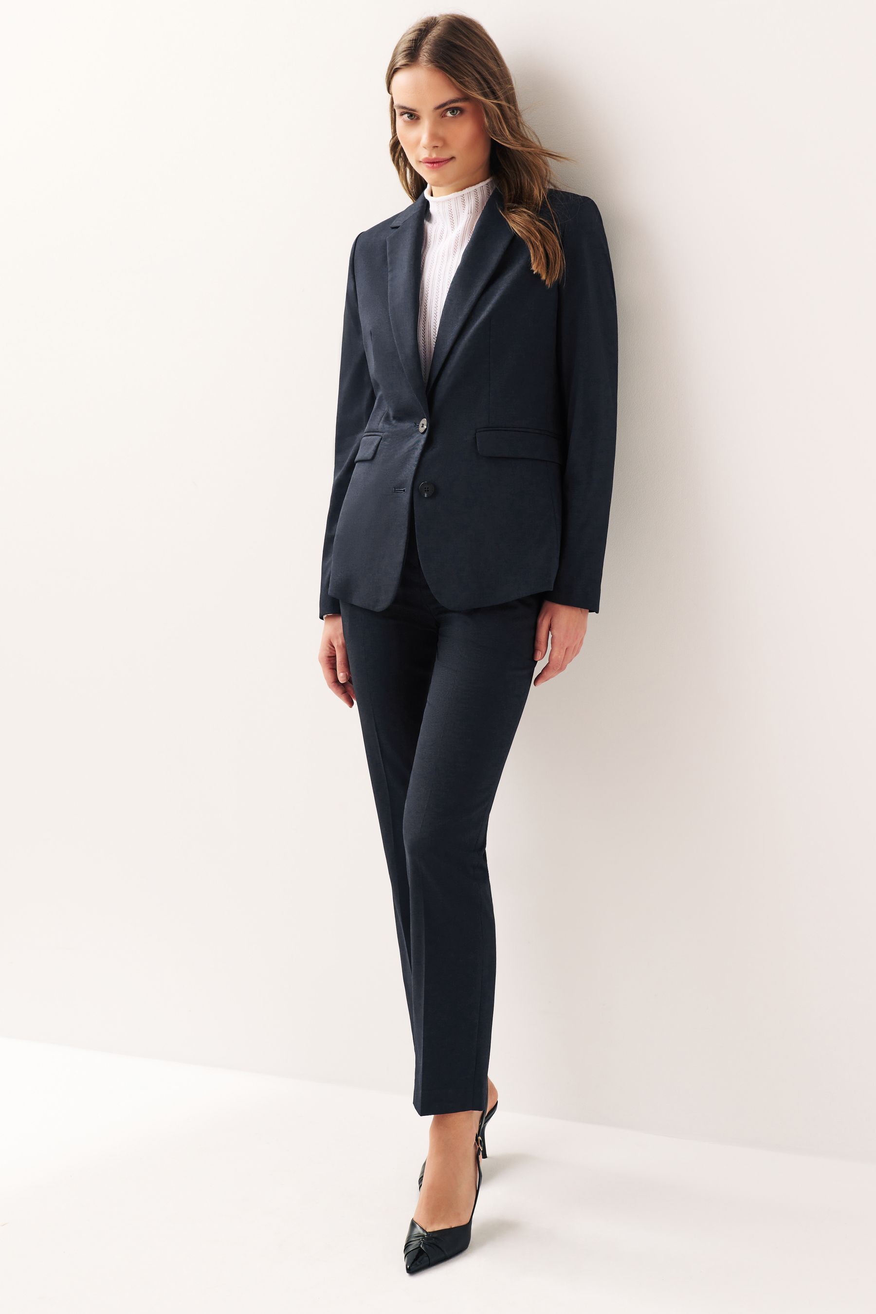 Next navy blue blazer discount