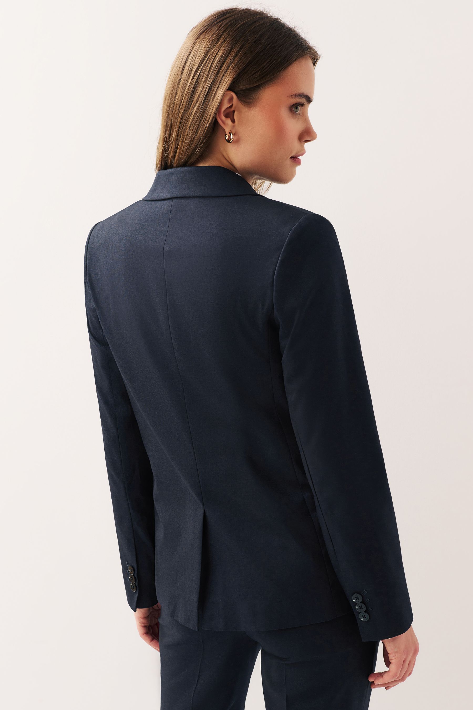 Navy Blue Heavy Duty Tailored Blazer