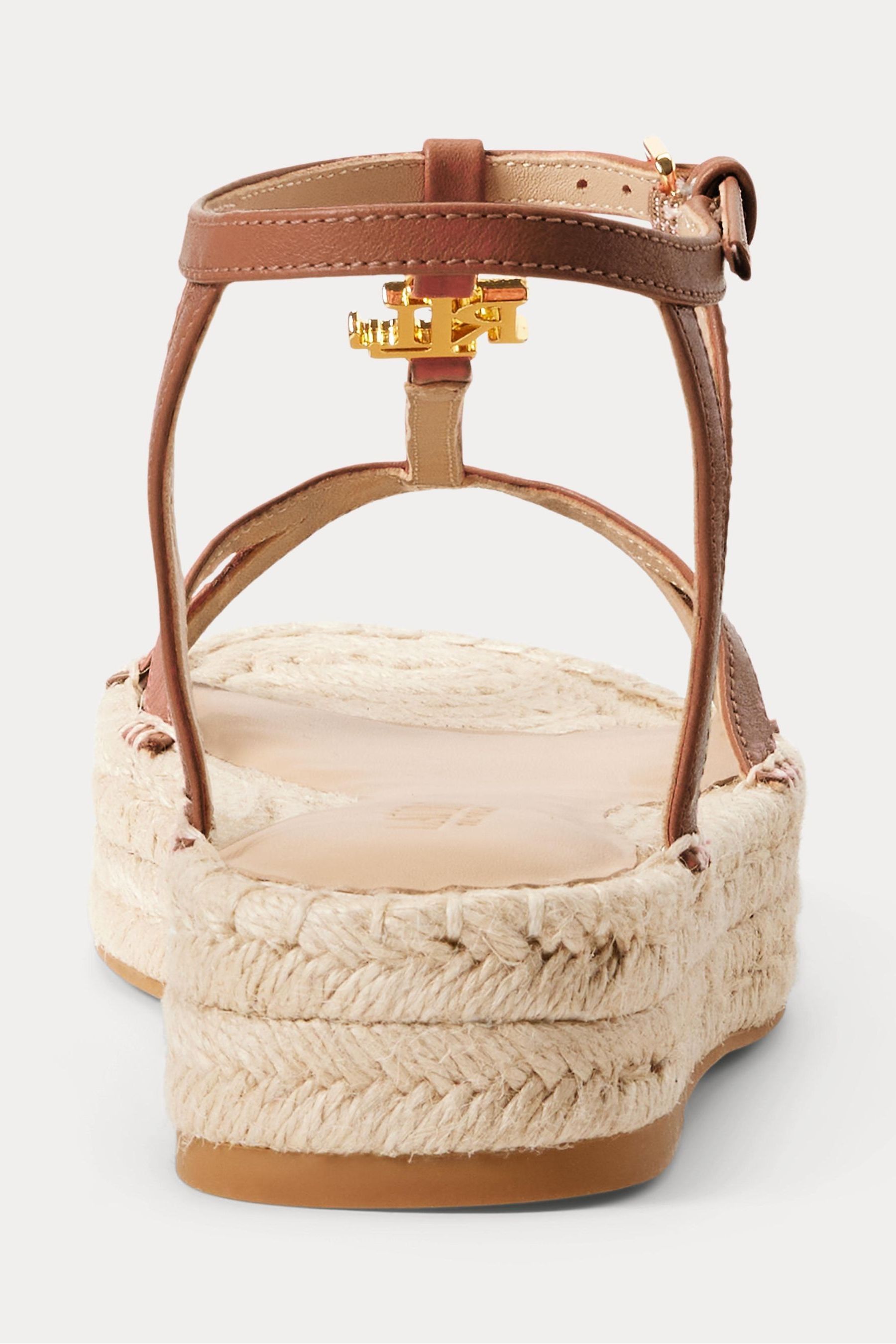 Buy Lauren Ralph Lauren Payton Burnished Leather Espadrilles from the Next UK online shop