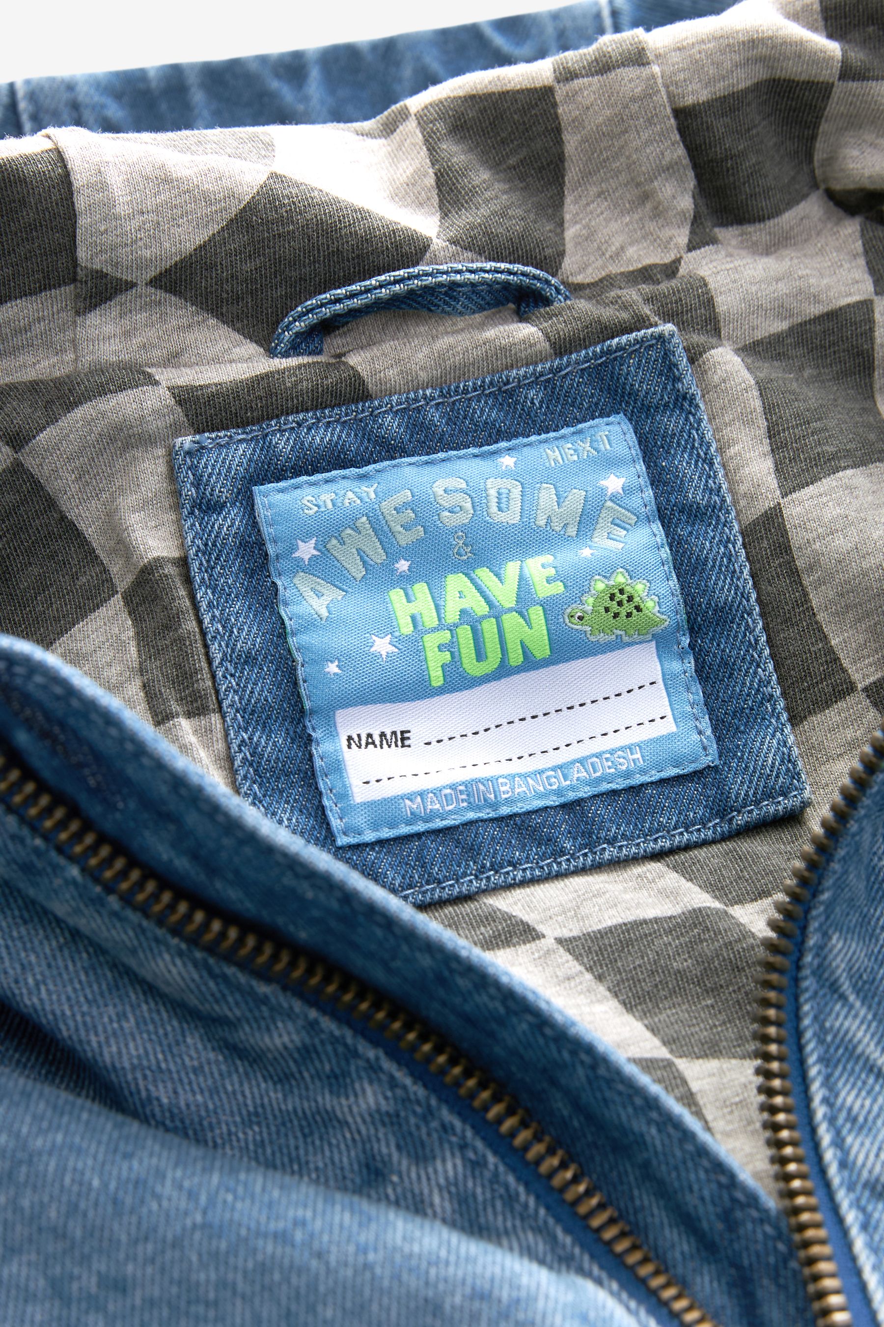 Plaid cotton admiral jacket hot sale