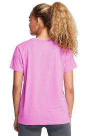 Under Armour Pink Campus Core T-Shirt - Image 2 of 4