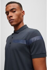 BOSS Blue Paule Polo Shirt - Image 3 of 4