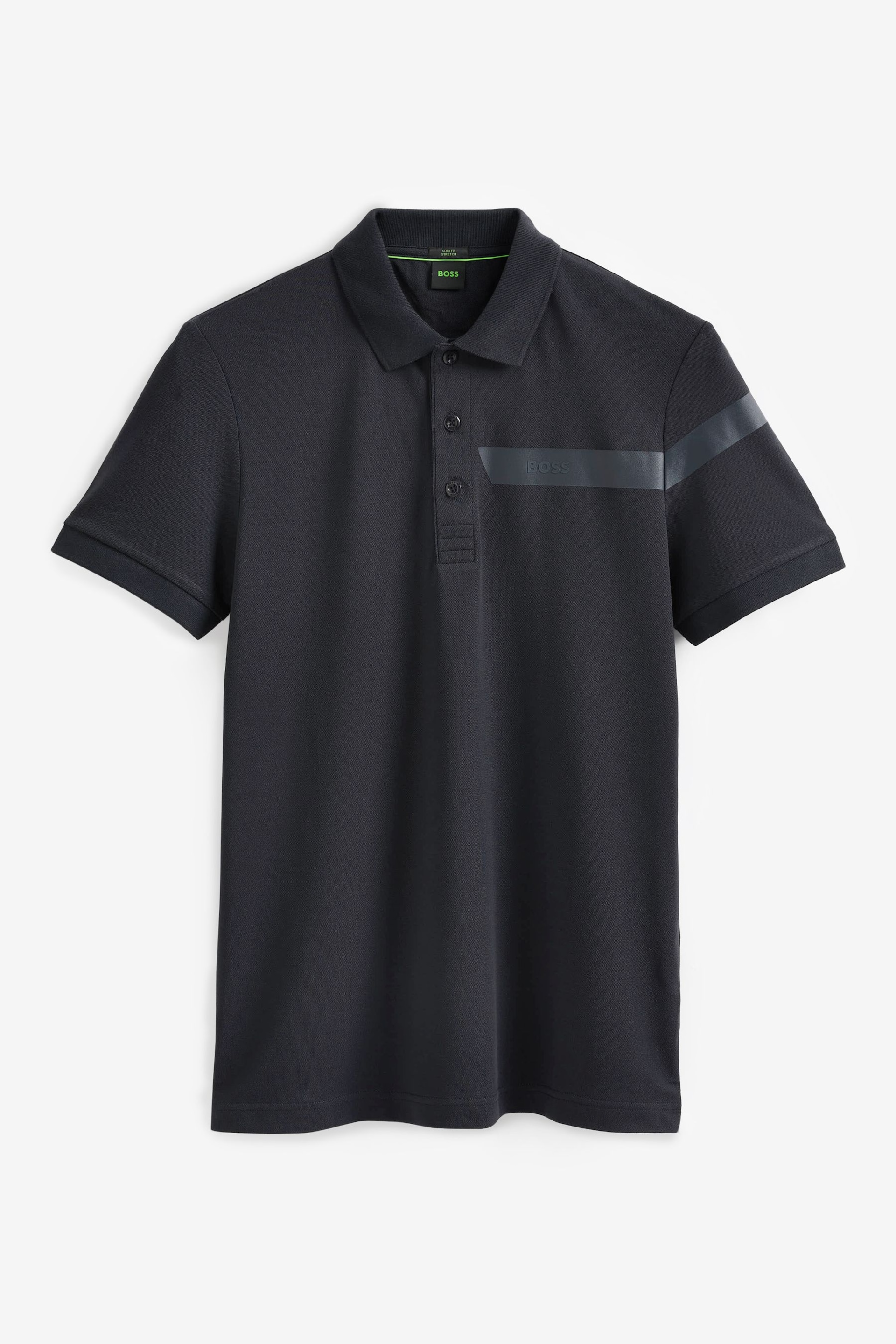 BOSS Blue Paule Polo Shirt - Image 4 of 4