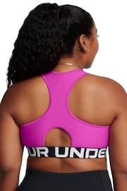 Under Armour Pink HG Authentics Mid Bra - Image 5 of 10