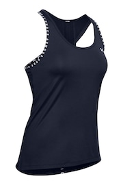 Under Armour Blue Navy Knockout Tank - Image 6 of 7