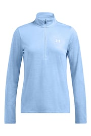 Under Armour Blue Sky Tech Twist 1/2 Zip Top - Image 3 of 4