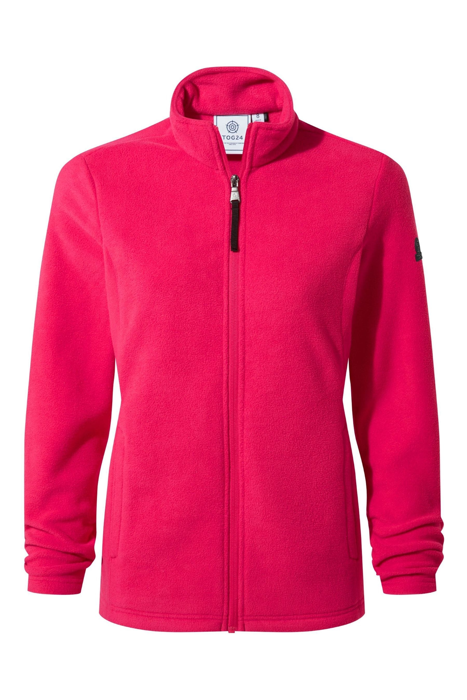 Buy Tog 24 Light Pink Revive Fleece Jacket from Next Luxembourg