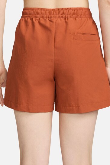 Nike Orange Sportswear Essential Woven Shorts