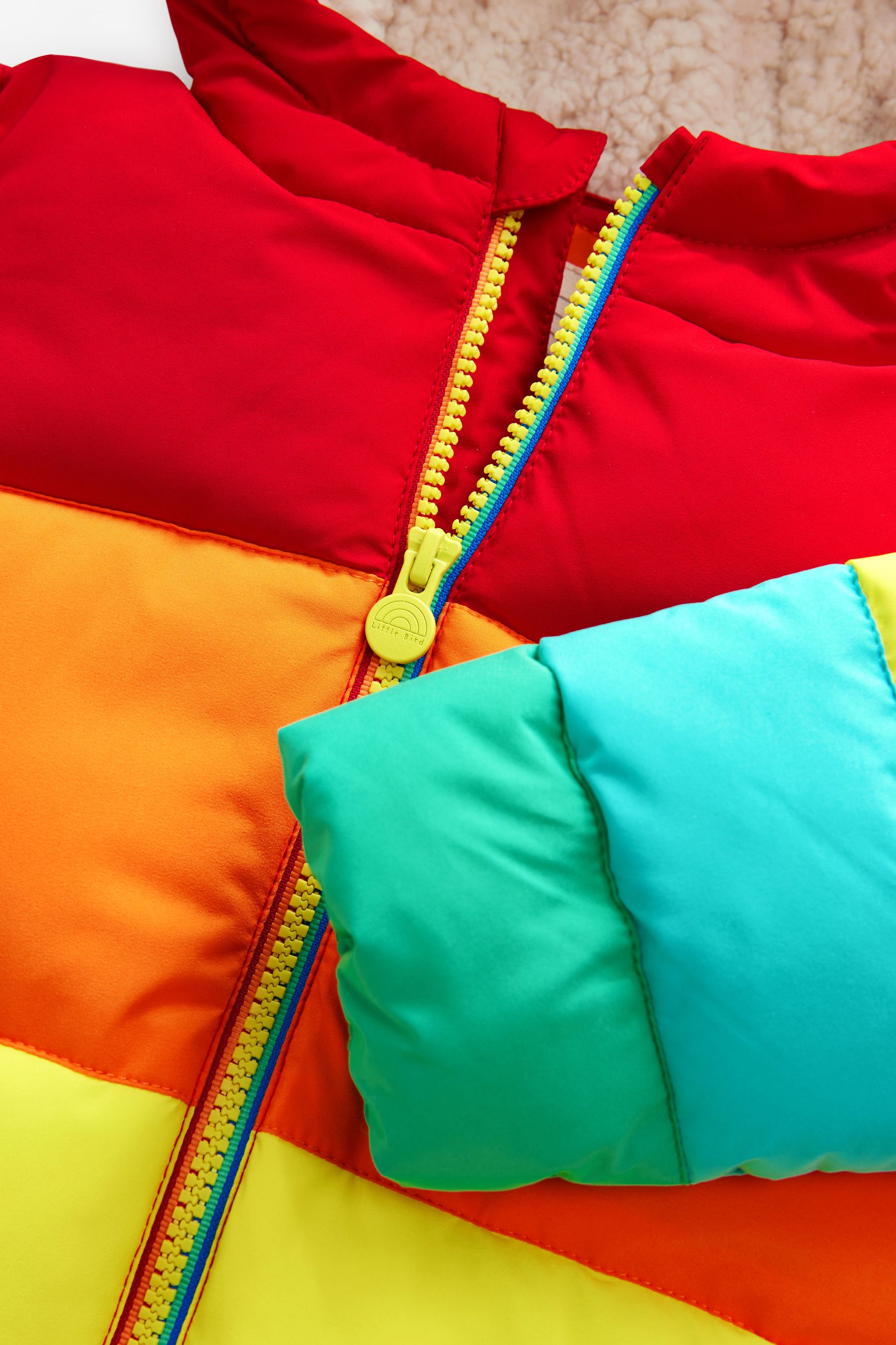 Rainbow snowsuit shop