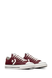 Converse Red Star Player 76 Low Trainers - Image 3 of 7