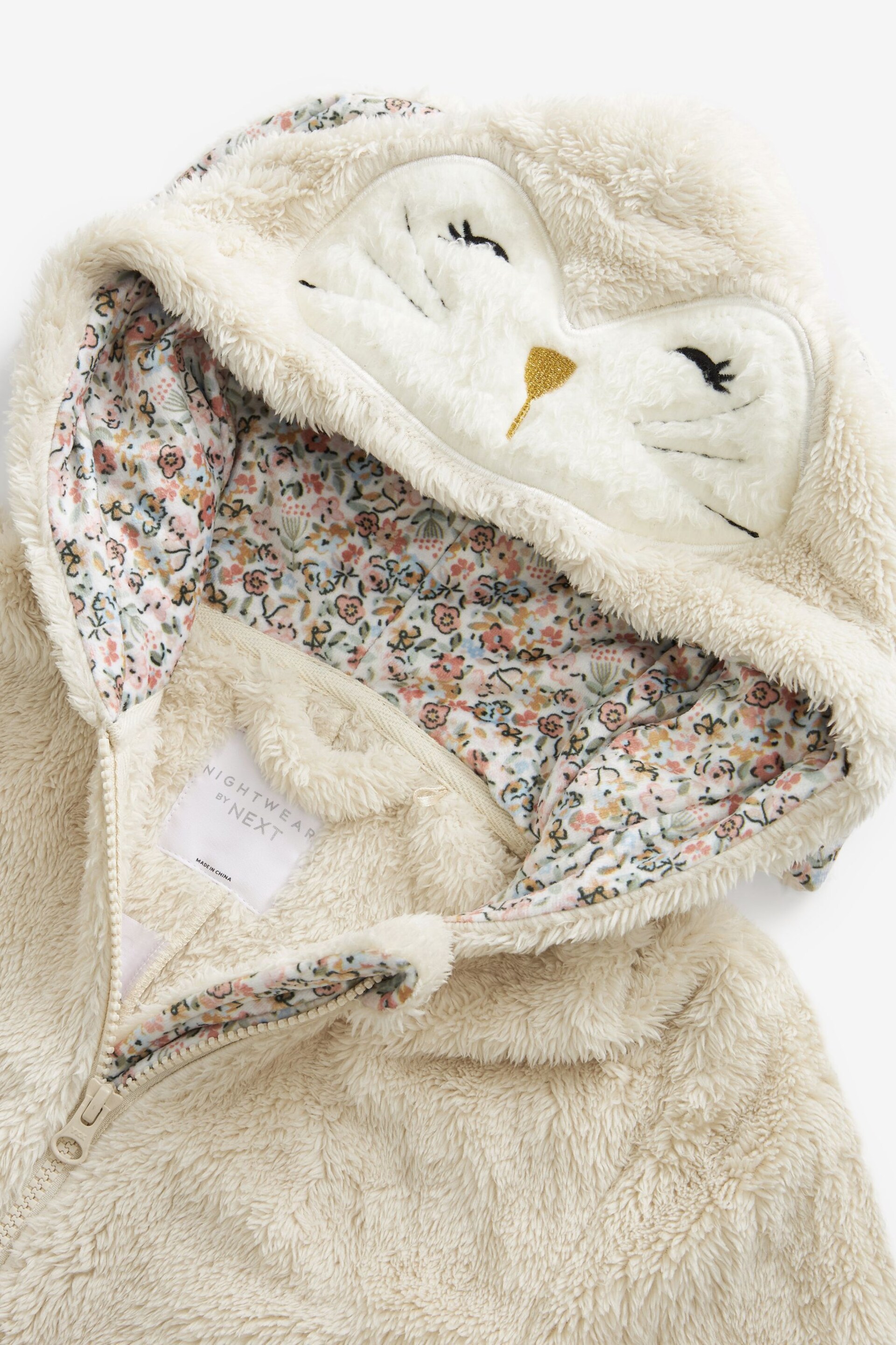 Cream Bunny 3D Teddy Fleece Borg All-In-One (12mths-16yrs) - Image 8 of 8