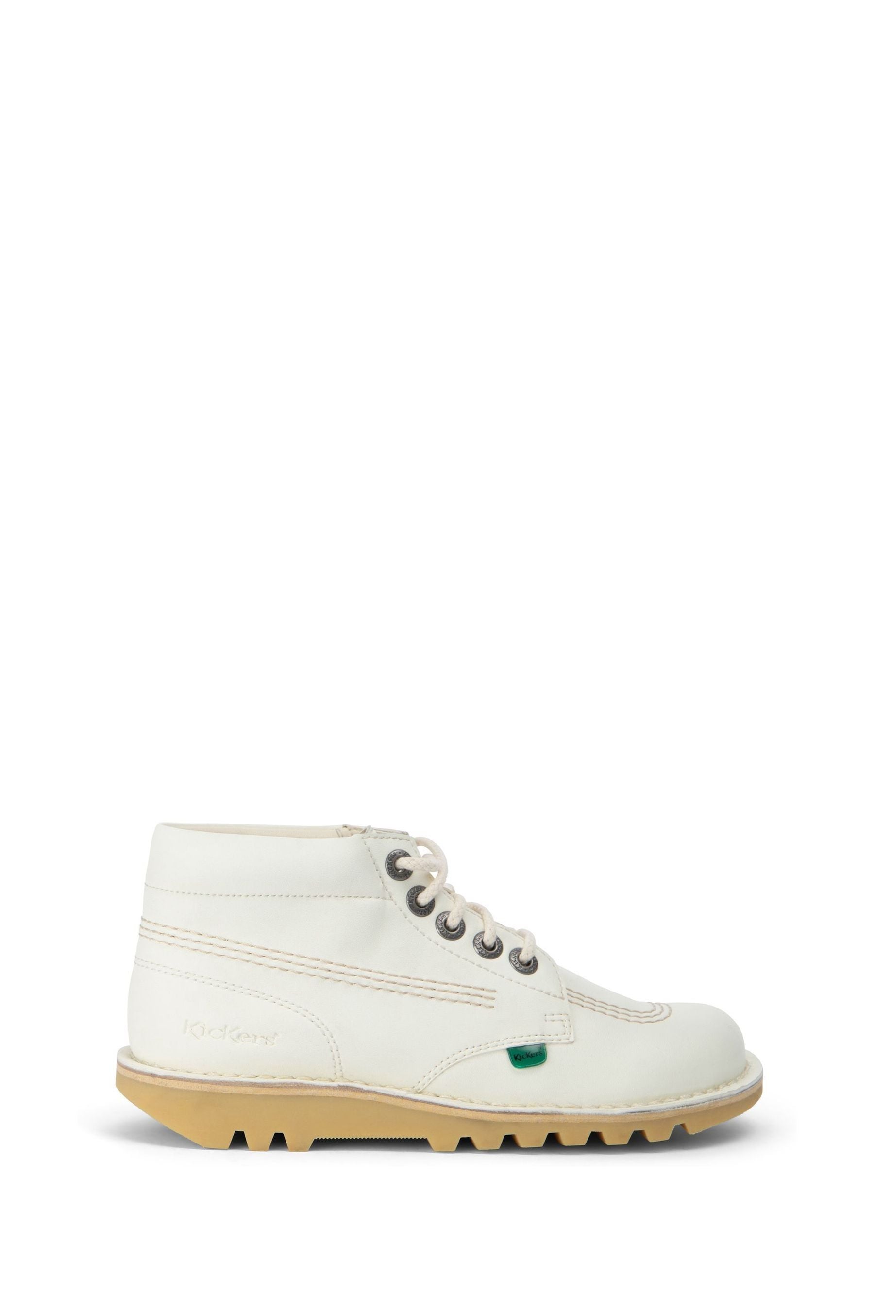 Kickers Kick Hi White Shoes