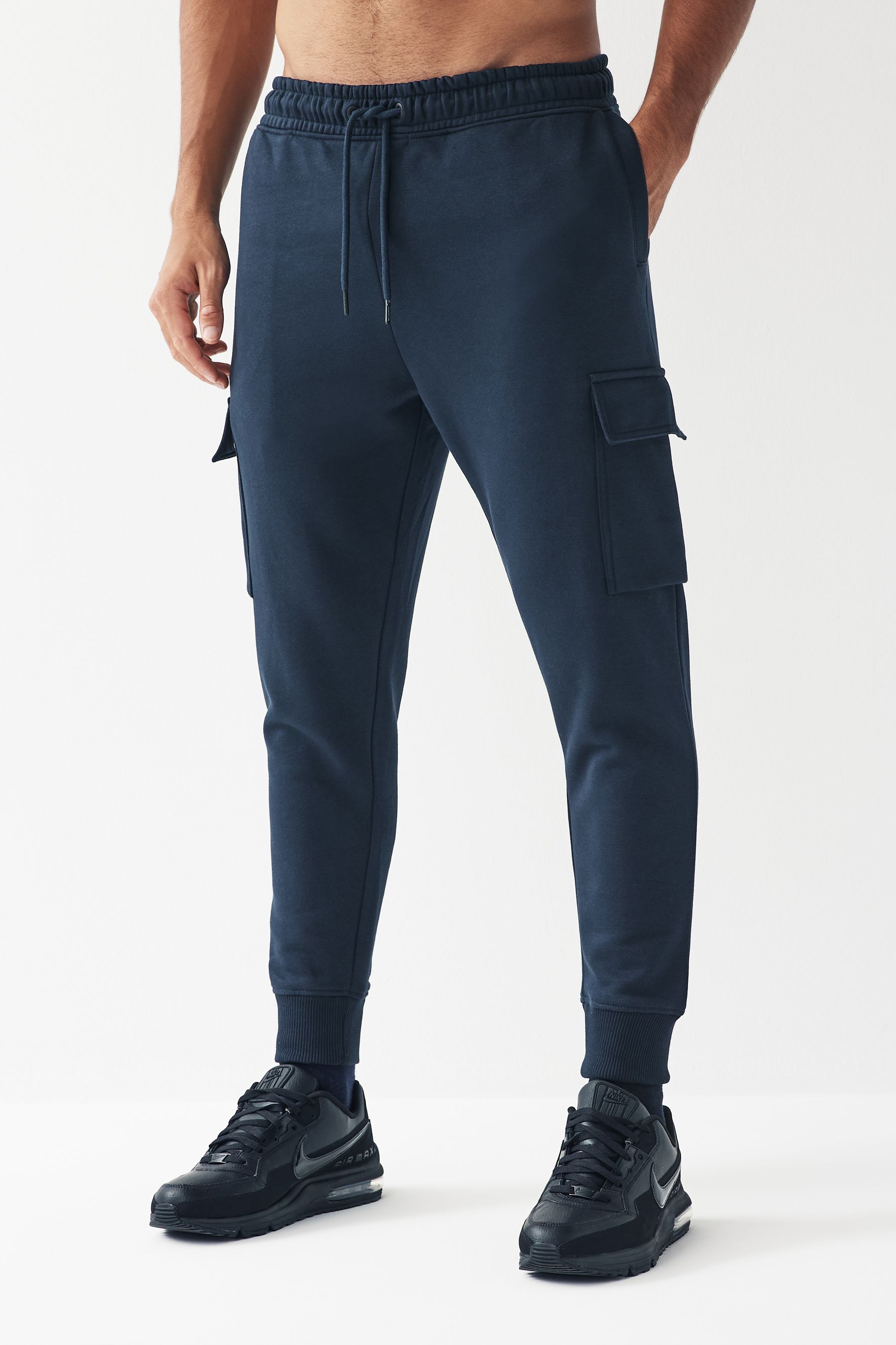 Next top navy joggers