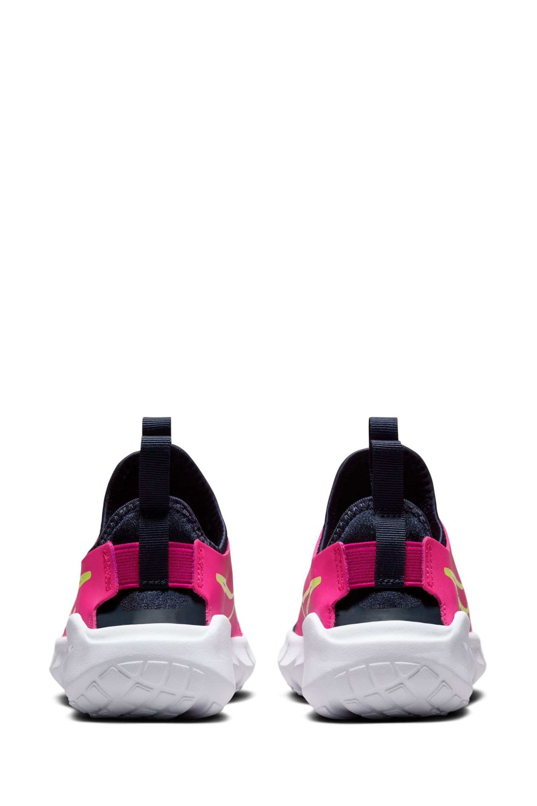 Buy Nike Pink Navy Flex Runner 2 Junior Trainers from Next Luxembourg