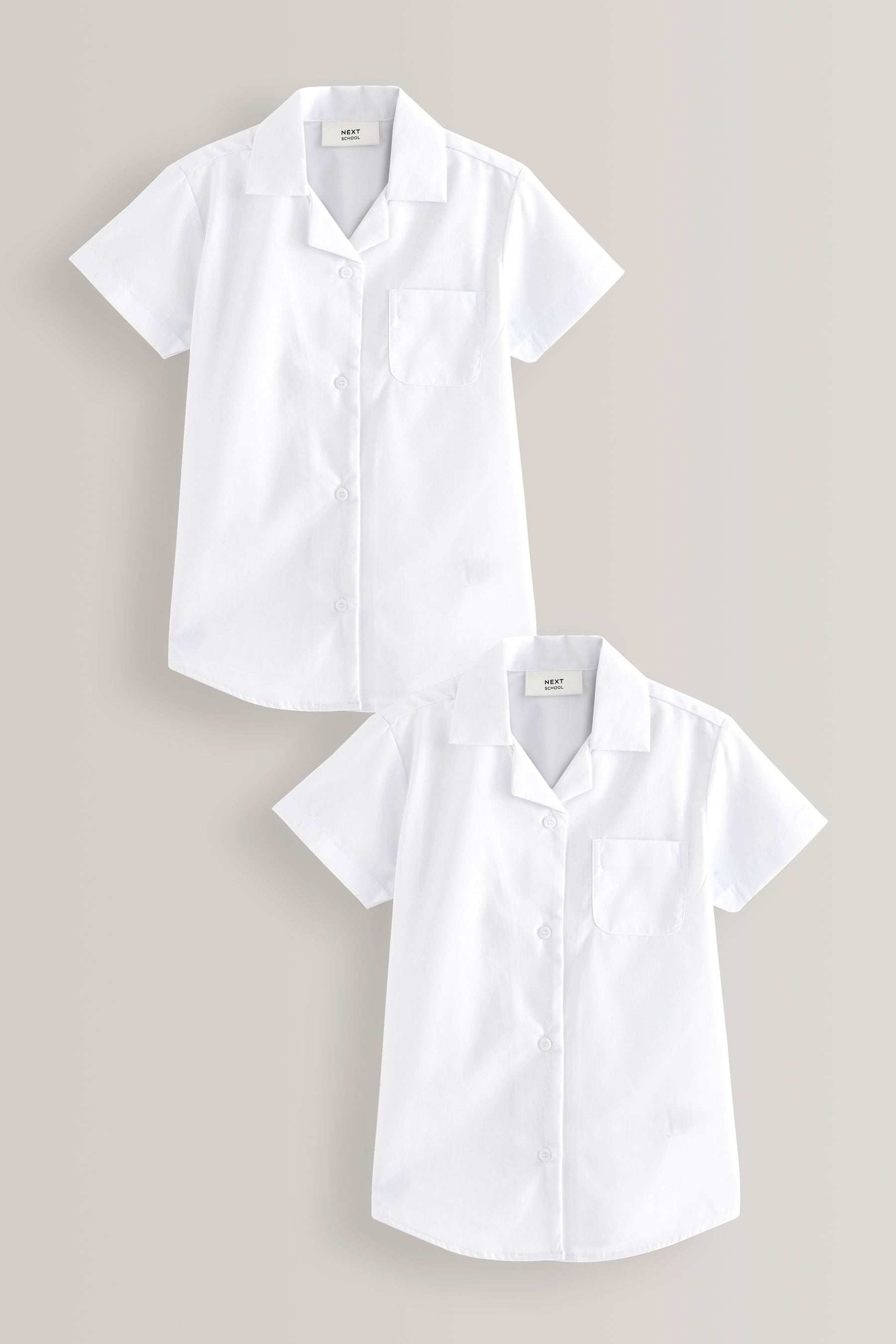 White collared shirt girls on sale
