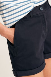 Joules Navy Blue Chino Shorts - Image 4 of 5