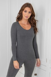 Pour Moi Dark Grey Round Neck Navy Blue Round Neck - Image 1 of 4