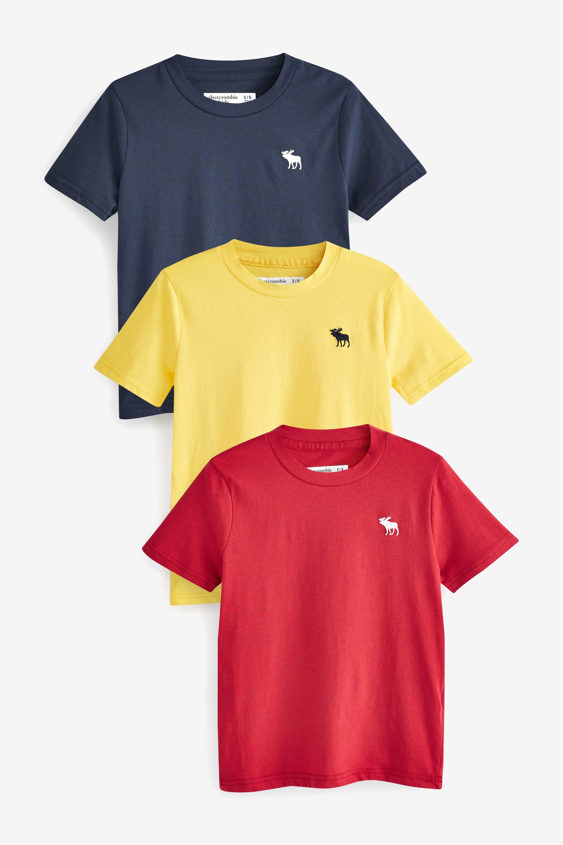 Buy Abercrombie Fitch T Shirt 3 Pack from the Next UK online shop