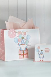 Pink Gonk Gift Bag and Card Set - Image 1 of 3