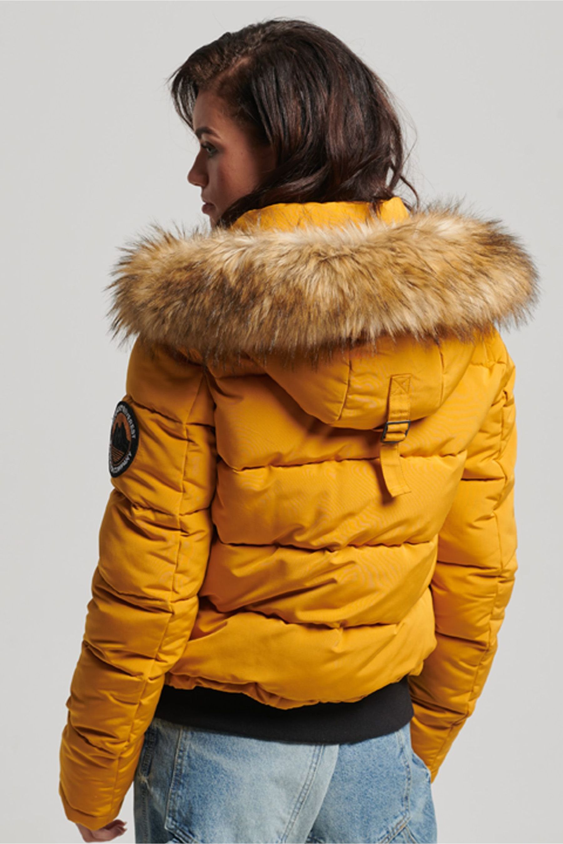 Buy Superdry Yellow Everest Bomber Jacket from Next Luxembourg