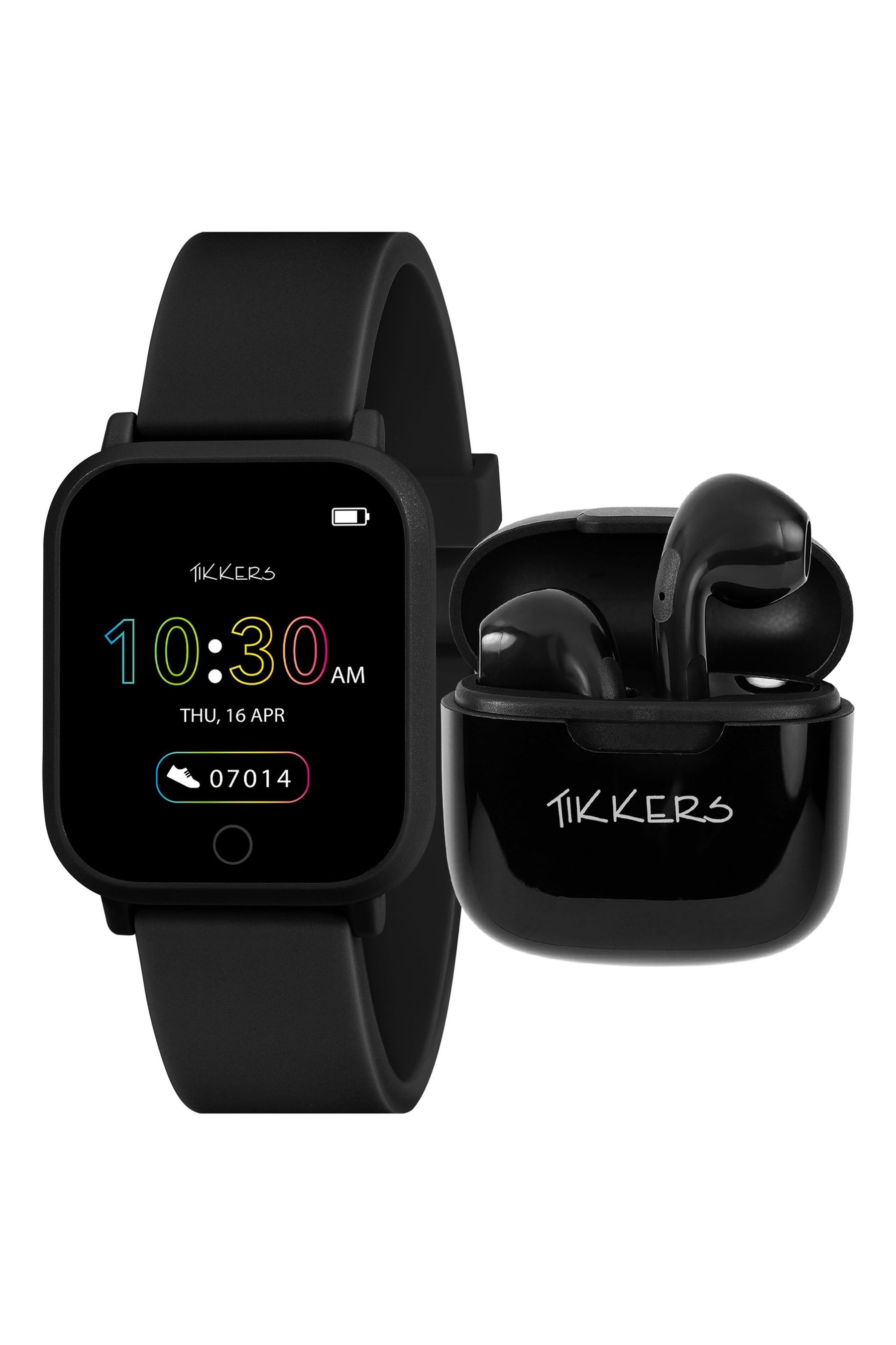 Buy Peers Hardy Tikkers Teen Series 10 Black Smart Watch and