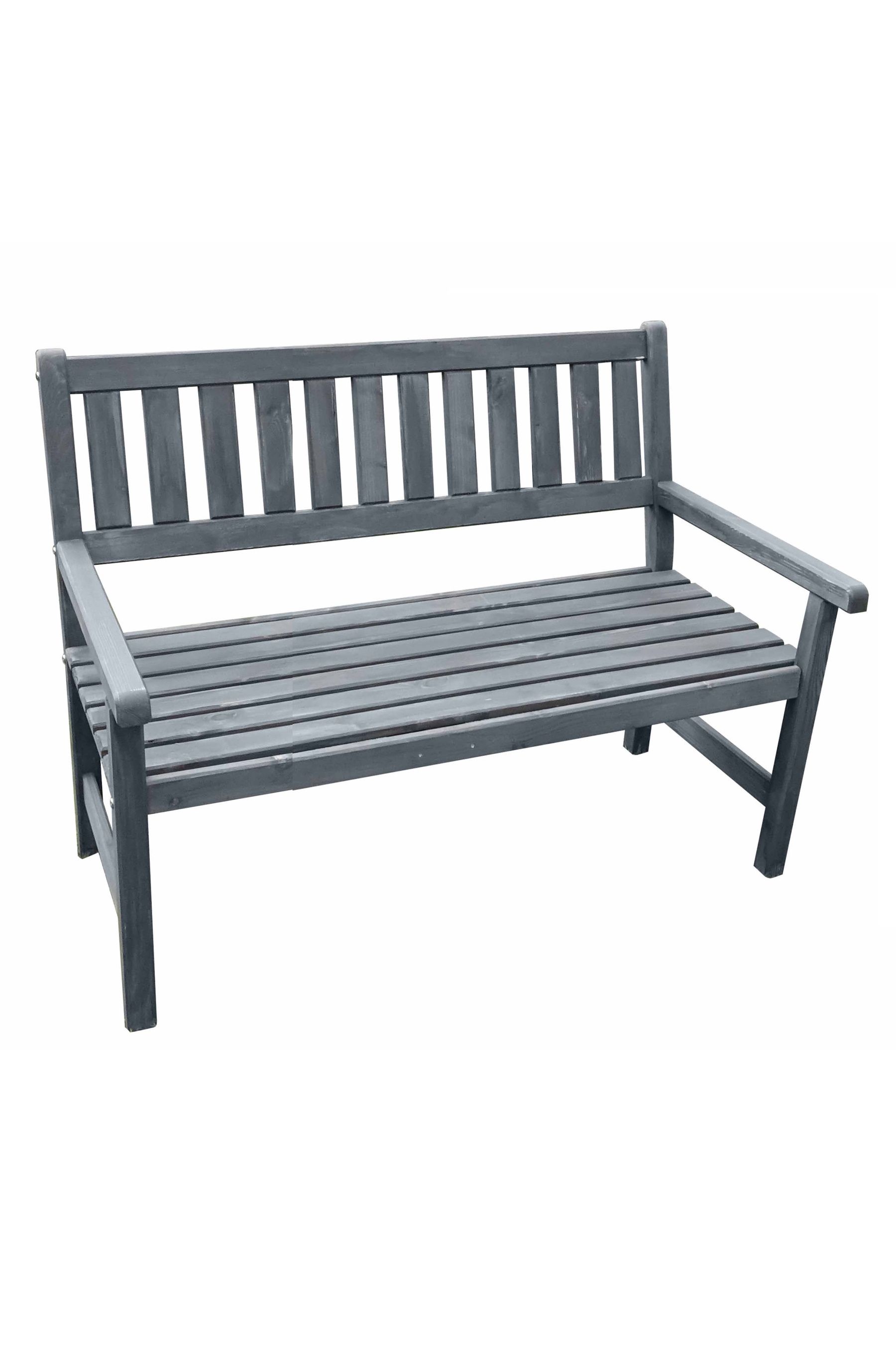 Promex Grey Johanna 2 Seater Garden Bench